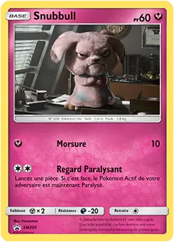 Carte Pokémon Snubbull #SM200 — Promos Soleil et Lune