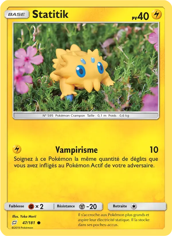 Carte Pokémon Statitik #47 — Duo de Choc