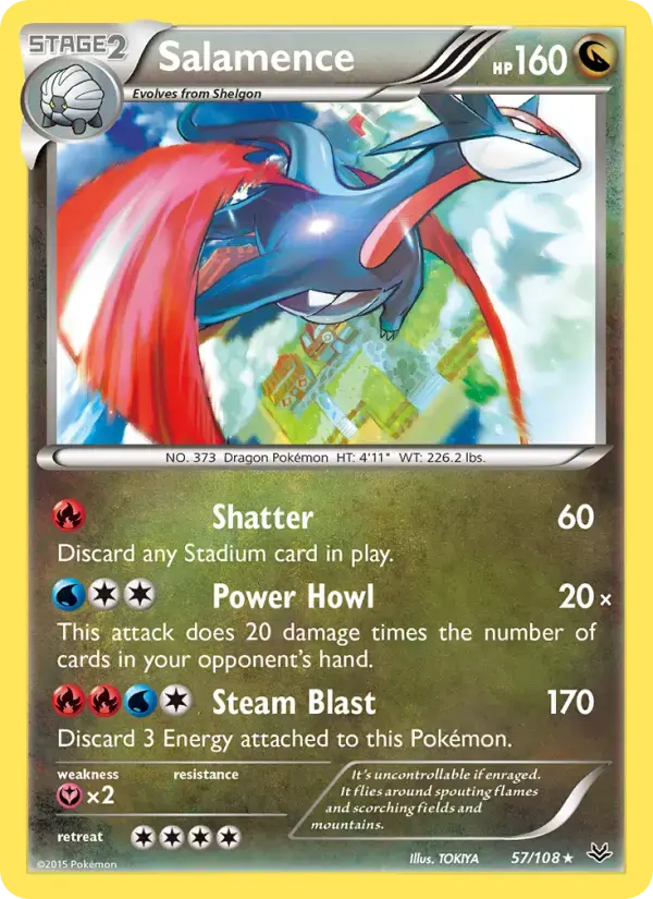 Salamence #57 — Roaring Skies