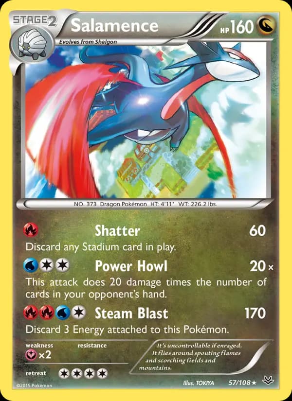 Salamence #57 — Roaring Skies