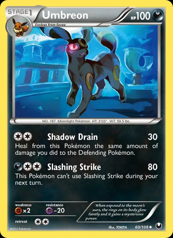 Umbreon #60 — Dark Explorers
