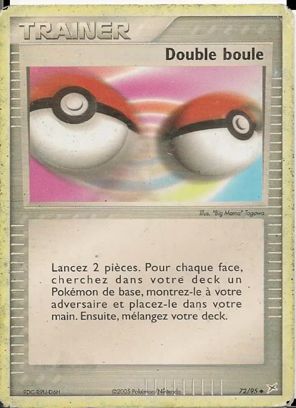 Carte Pokémon Double boule #72 — Team Magma vs Team Aqua