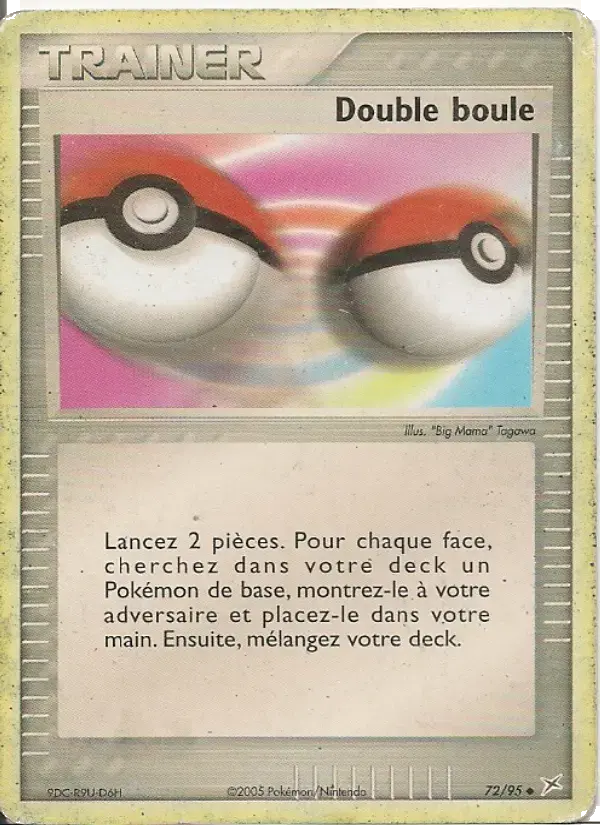 Carte Pokémon Double boule #72 — Team Magma vs Team Aqua