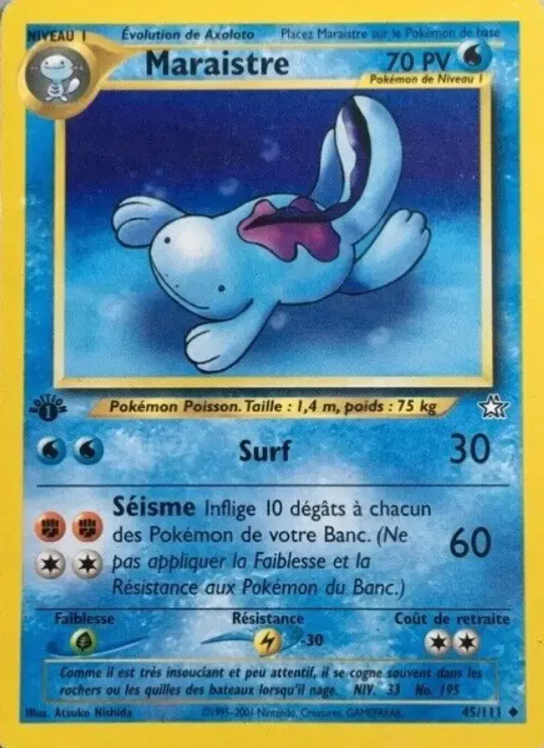 Carte Pokémon Maraistre #45 — Neo Genesis