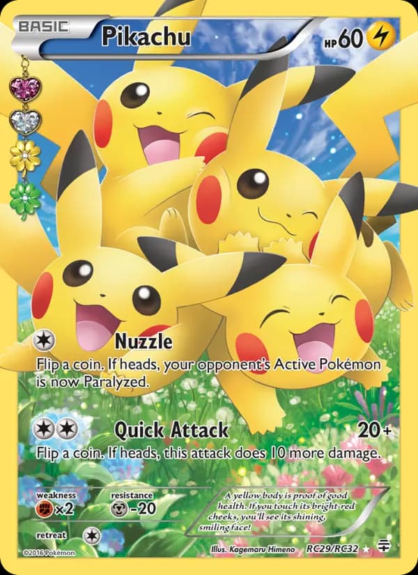 Pikachu #RC29 — Generations