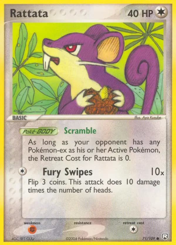 Rattata #71 — EX Team Rocket Returns