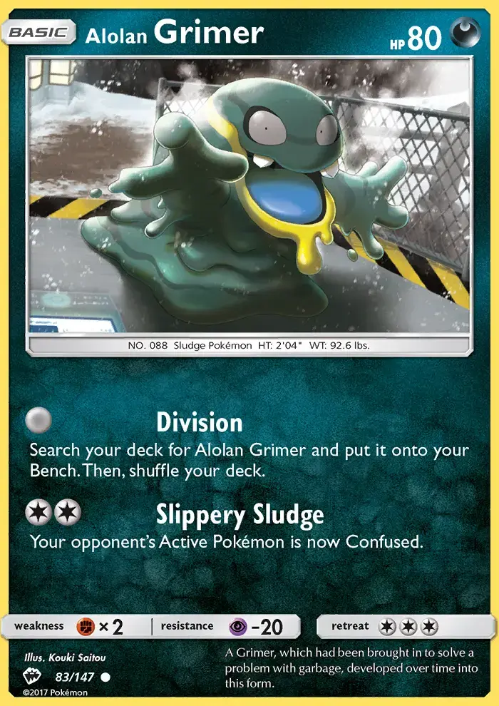 Alolan Grimer #83 — Burning Shadows
