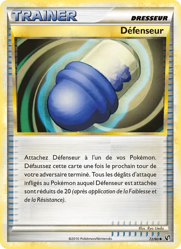 Carte Pokémon Défenseur #72 — Indomptable