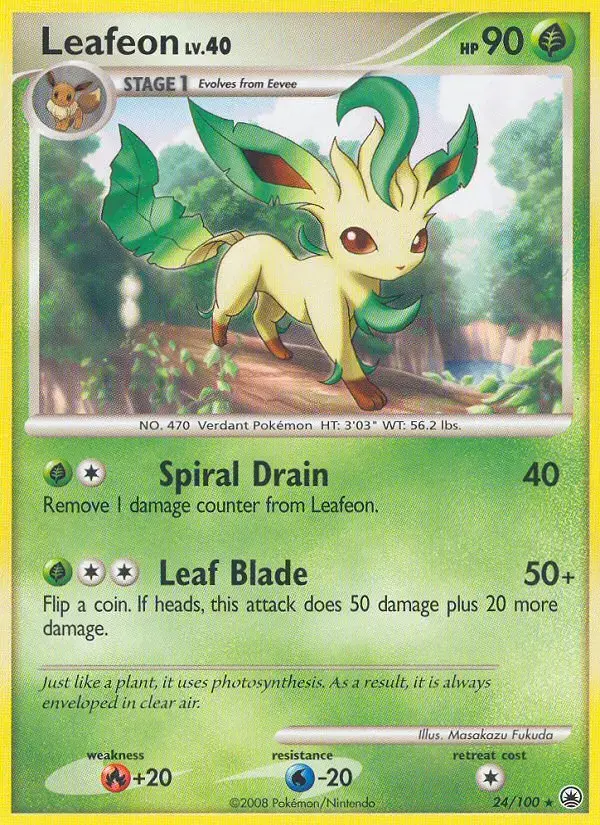 Leafeon #24 — Majestic Dawn