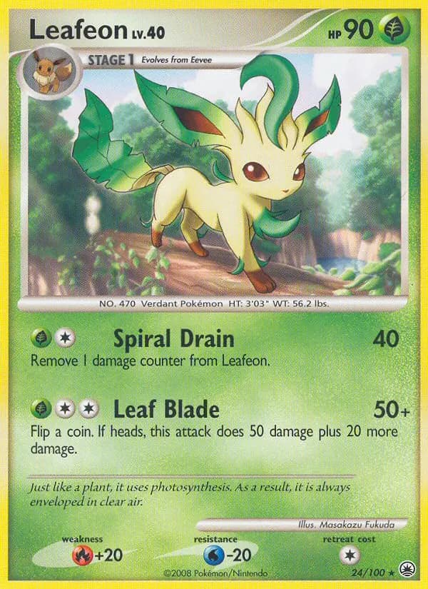 Leafeon #24 — Majestic Dawn