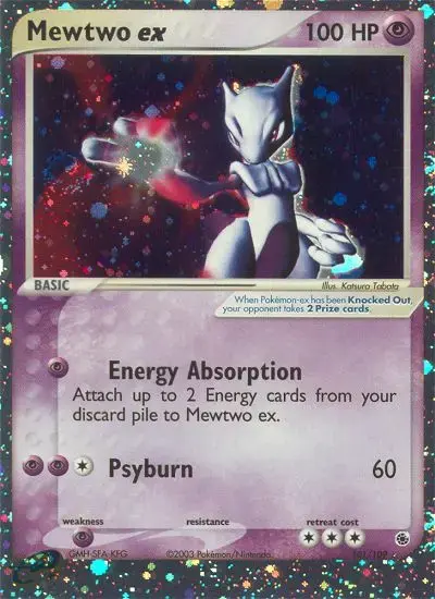 Mewtwo ex #101 — Ruby & Sapphire