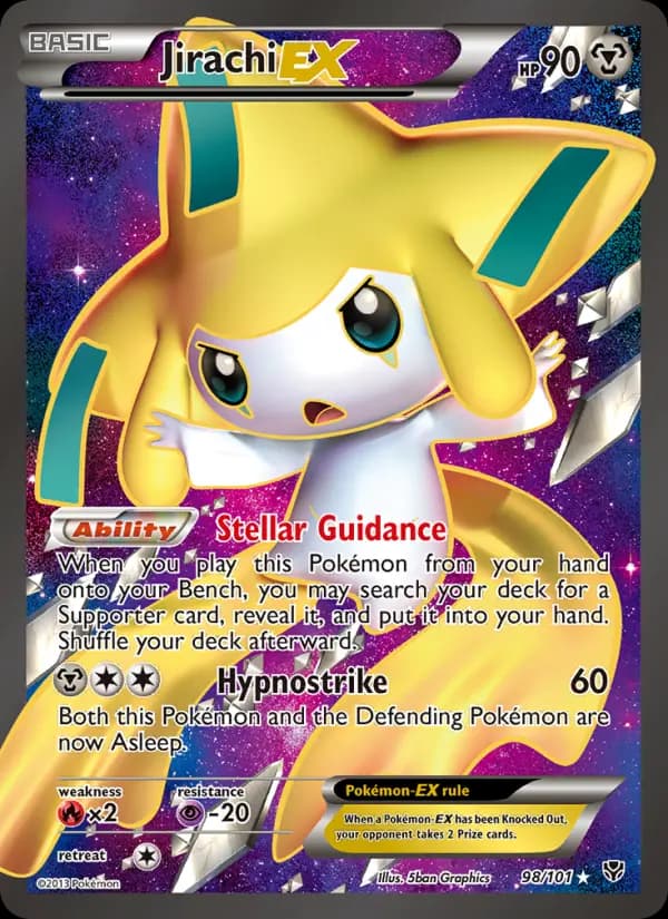 Jirachi-EX #98 — Plasma Blast
