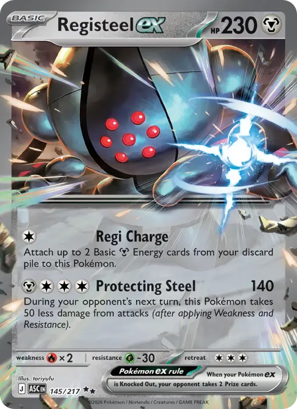 Registeel ex #145 — Ascended Heroes