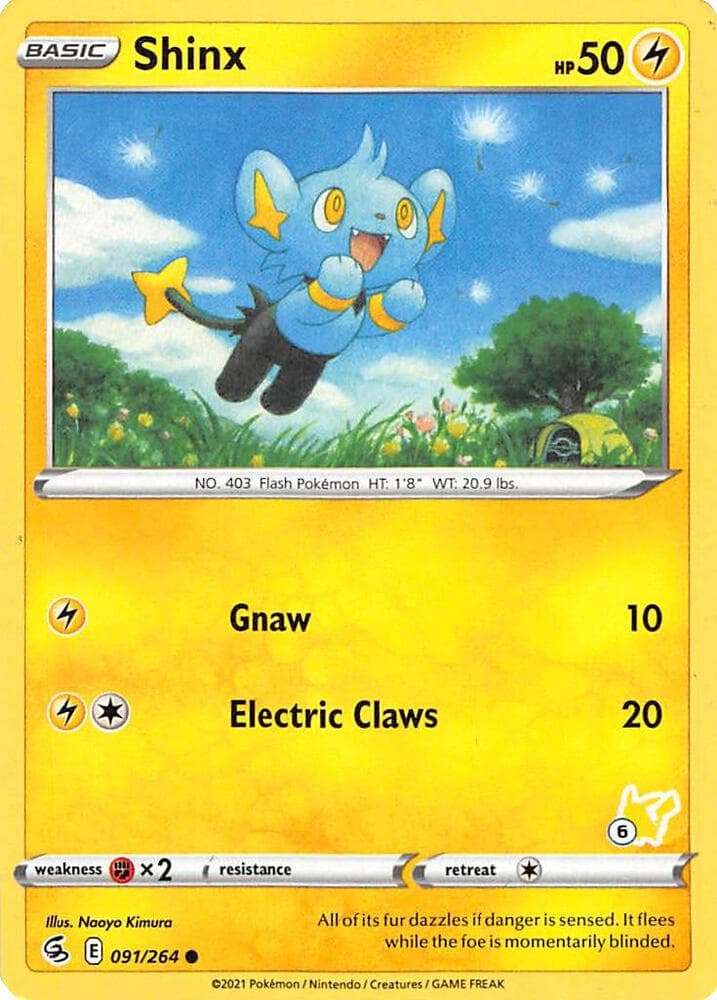 Shinx #091 Stamp V3 — Fusion Strike
