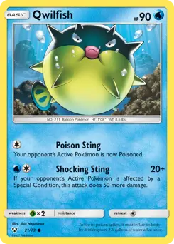 Qwilfish #21 — Shining Legends