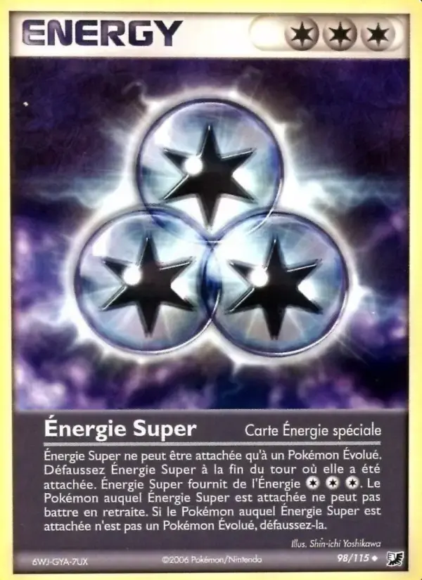 Carte Pokémon Énergie Super #98 — Forces Cachées