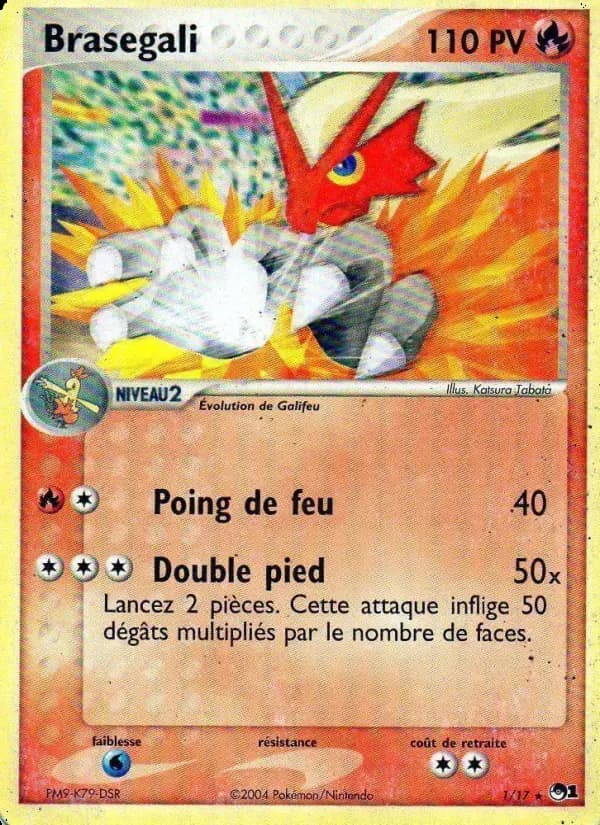 Carte Pokémon Brasegali #1 — POP 1