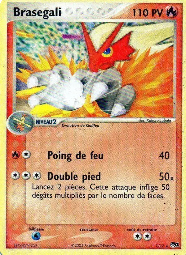 Carte Pokémon Brasegali #1 — POP 1