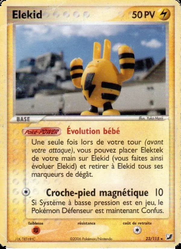 Carte Pokémon Elekid #23 — Forces Cachées