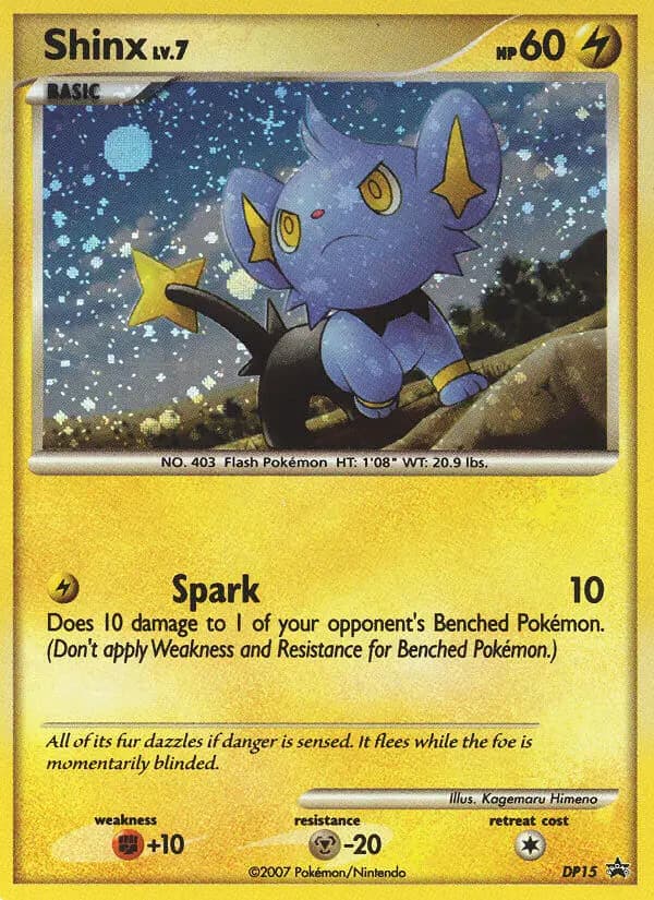 Shinx #DP15 — Diamond & Pearl Promos