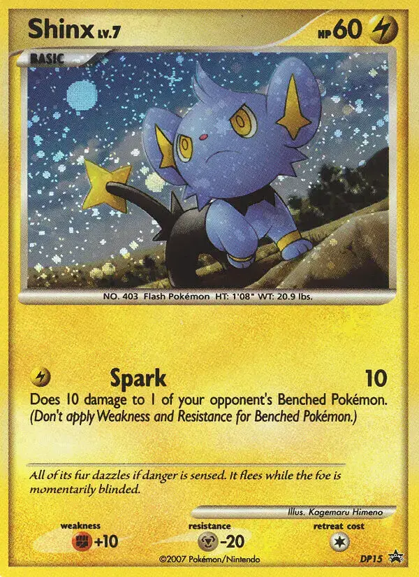 Carte Pokémon Lixy #DP15 — Promos Diamant et Perle