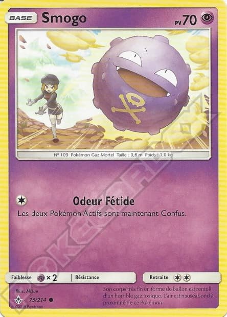 Carte Pokémon Smogo #73 — Alliance Infaillible