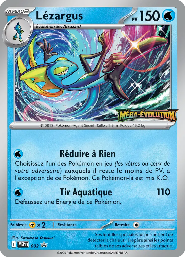 Carte Pokémon Lézargus #002 — Promos Méga-Évolution