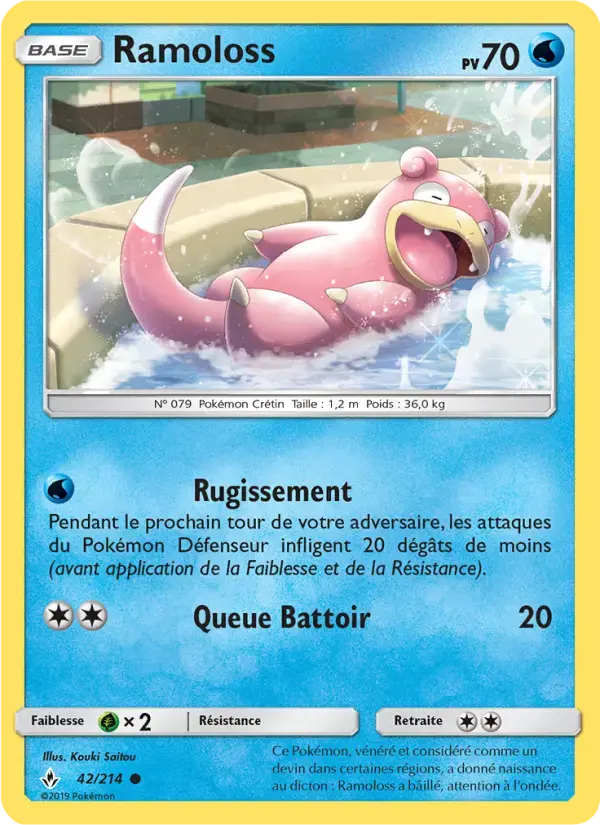 Carte Pokémon Ramoloss #42 — Alliance Infaillible