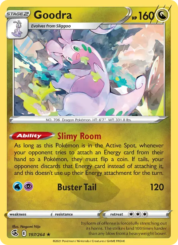 Goodra #197 — Fusion Strike