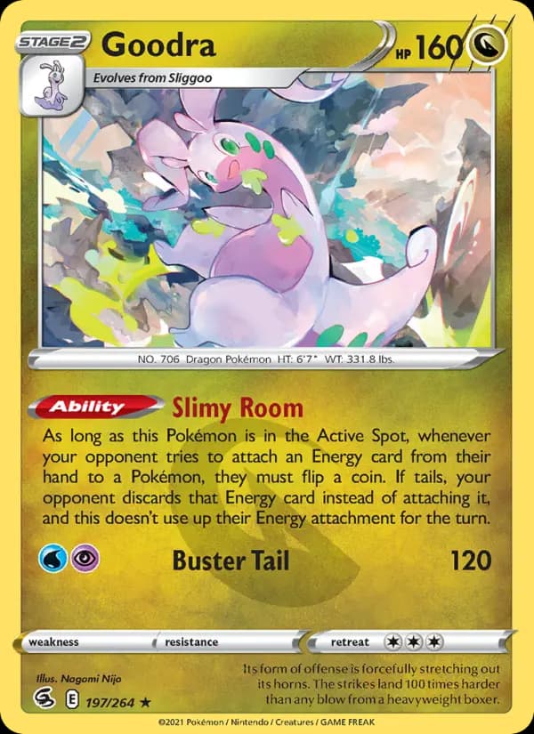 Goodra #197 — Fusion Strike