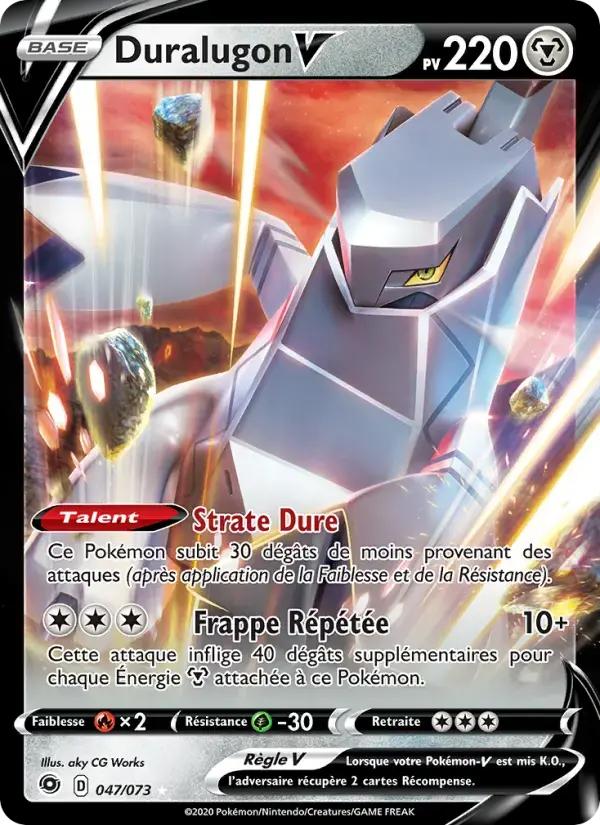 Carte Pokémon Duralugon V #47 — La Voie du Maître