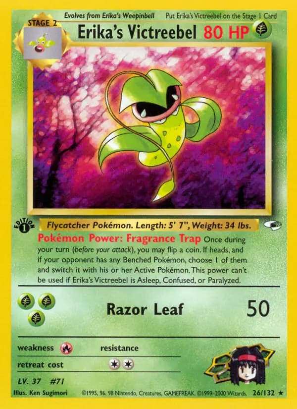 Erika's Victreebel #26 — Gym Heroes