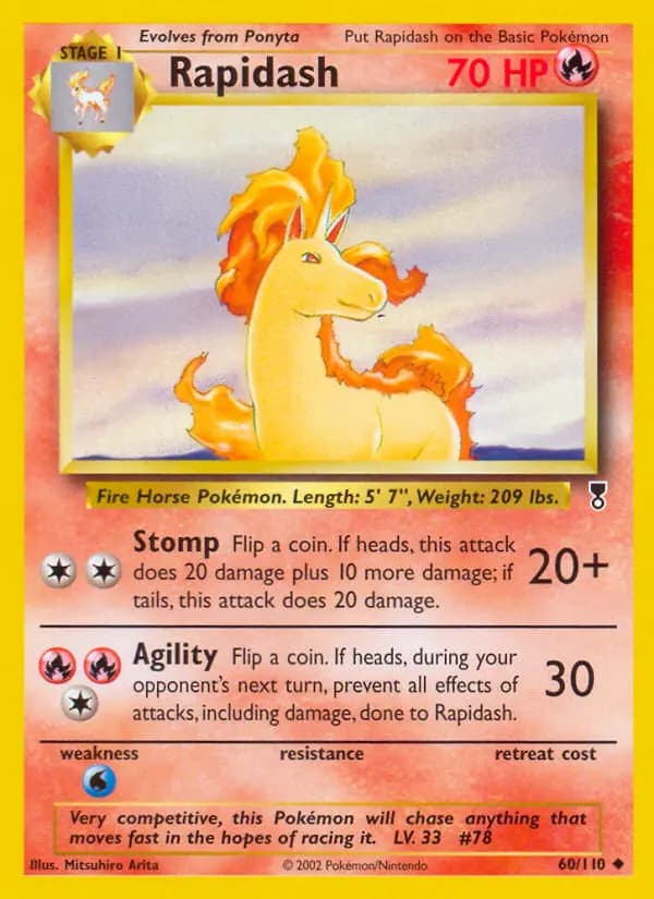 Rapidash #60 — Legendary Collection