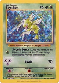 Carte Pokémon Scyther #006 — Trading Card Game Classic