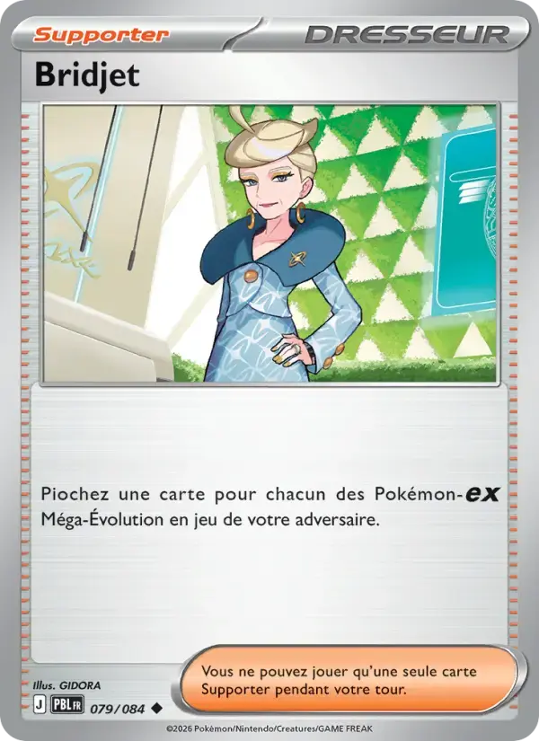 Carte Pokémon Bridjet #079 — Nuit Noire