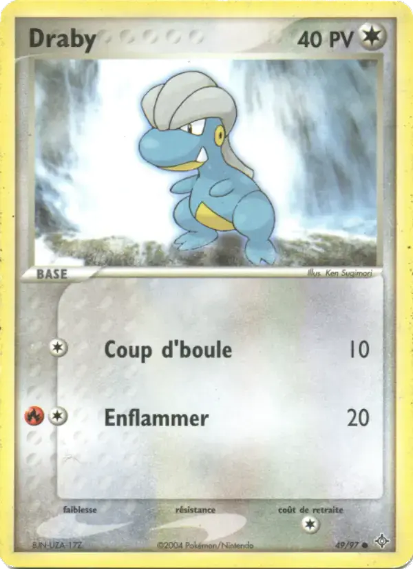 Carte Pokémon Draby #49 — Dragon