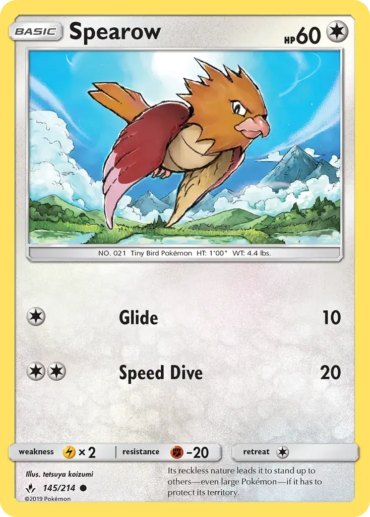 Spearow #145 — Unbroken Bonds