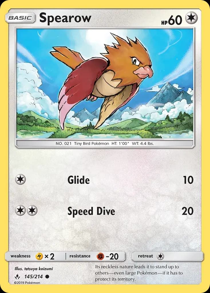 Spearow #145 — Unbroken Bonds