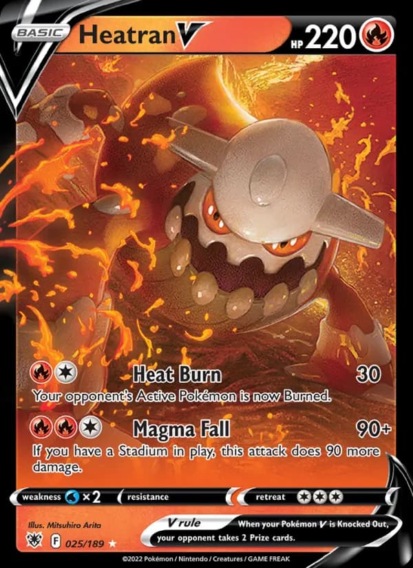 Heatran V #025 — Astral Radiance