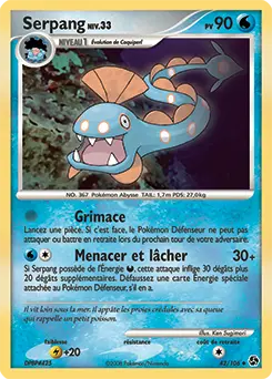 Carte Pokémon Serpang #42 — Duels au Sommet