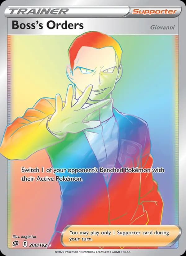 Boss's Orders (Giovanni) #200 — Rebel Clash