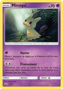 Carte Pokémon Mimiqui #SM29 — Promos Soleil et Lune