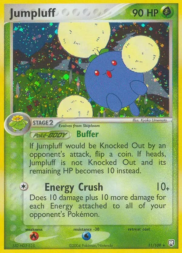 Jumpluff #11 — EX Team Rocket Returns