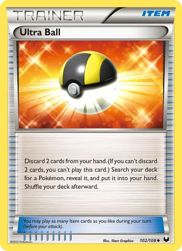 Ultra Ball #102 — Dark Explorers