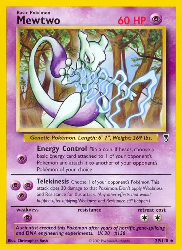 Mewtwo #29 — Legendary Collection