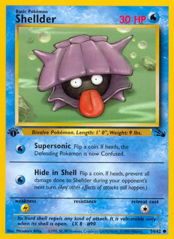 Shellder #54 — Fossil