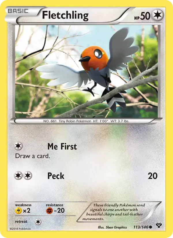 Fletchling #113 — XY