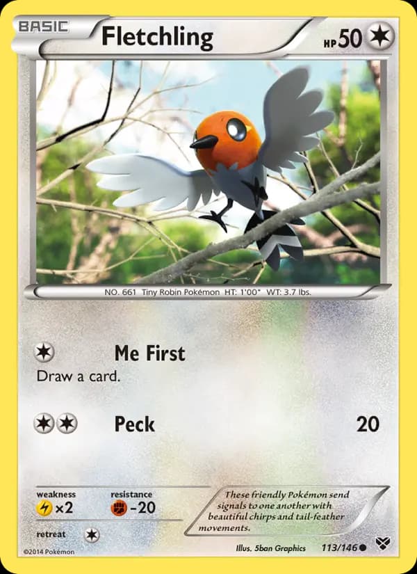 Fletchling #113 — XY