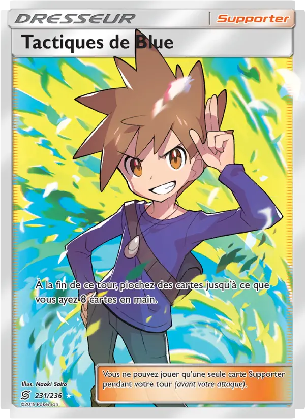 Carte Pokémon Tactiques de Blue #231 — Harmonie des Esprits