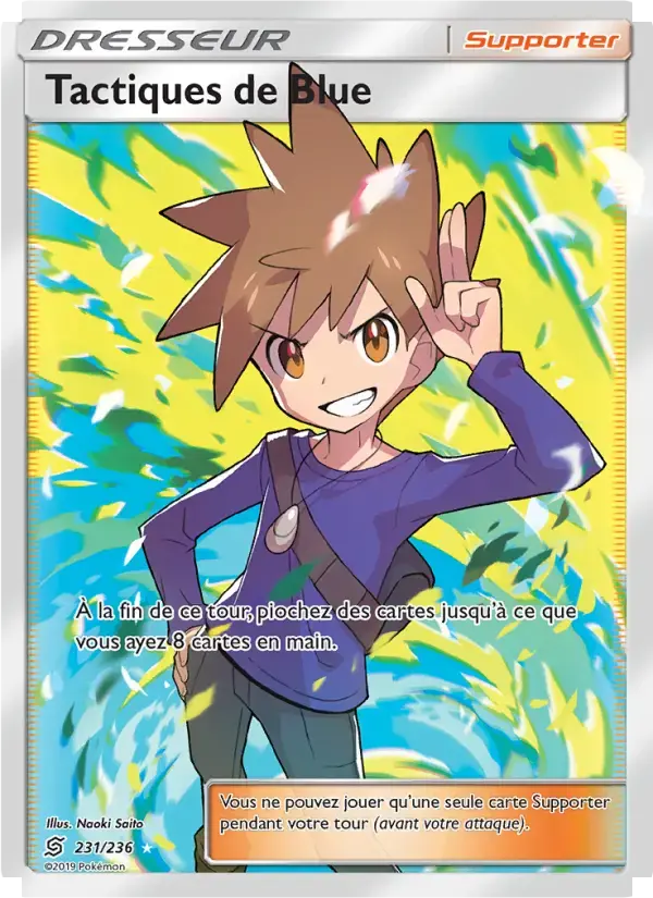 Carte Pokémon Tactiques de Blue #231 — Harmonie des Esprits